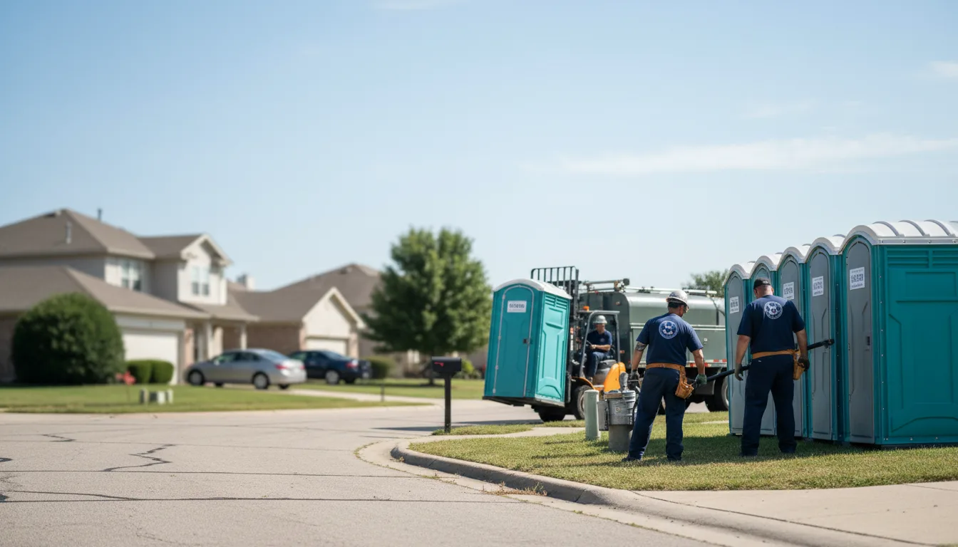 Porta Potty Rental in Hackettstown, NJ near me